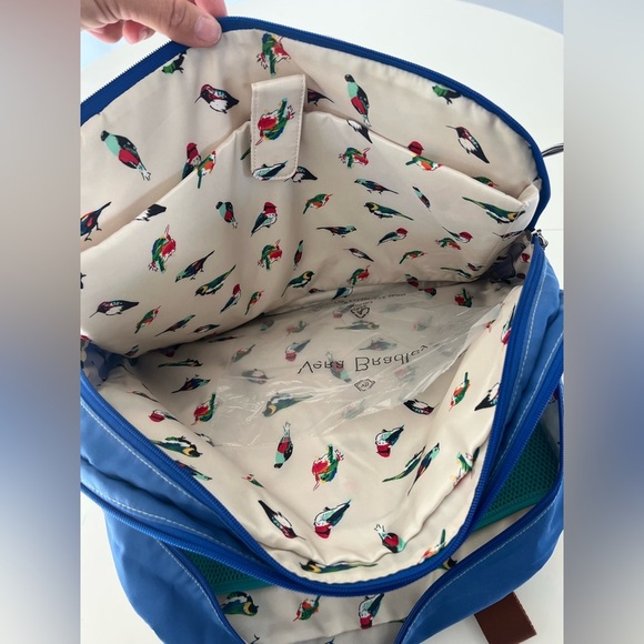 Vera Bradley Cool Lagoon Go Anywhere Carry-On Lighten Up Travel Duffle Bag NWOT - Picture 10 of 16